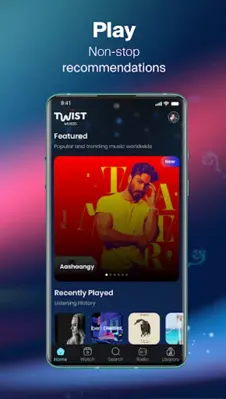 Twist Music Music & Radio android App screenshot 3